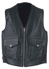 Leather Vest 