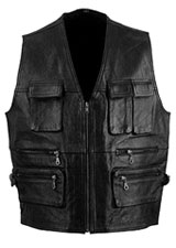 Leather Vest 