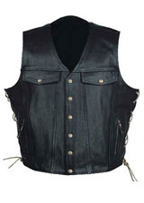 Leather Vest 