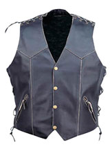 Leather Vest 