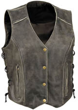 Leather Vest 