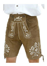 Bavarian Leather Shorts 