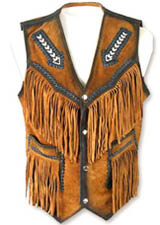 Bavarian leather vests 