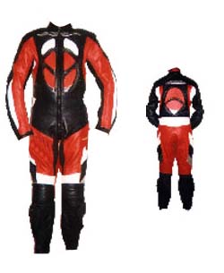 BL-1020 Leather Motorbike Suit 