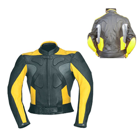 BL-2016 Leather Motorbike Jacket 