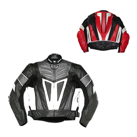 BL-2018 Leather Motorbike Jacket 