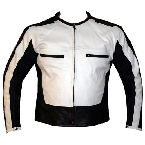 BL-2010 Leather Motorbike Jacket 