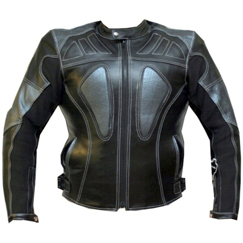 BL-2006 Leather Motorbike Jacket 