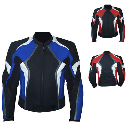 BL-2019 Leather Motorbike Jacket 