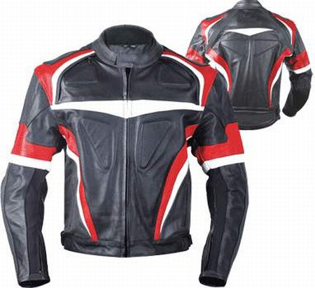 BL-2021 Leather Motorbike Jacket 