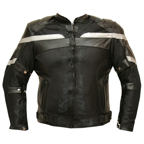 BL-2012 Leather Motorbike Jacket 
