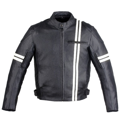 BL-2009 Leather Motorbike Jacket 