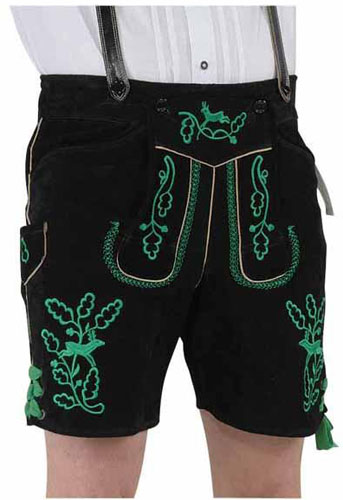 BL-1102 Bavarian Leather Shorts 