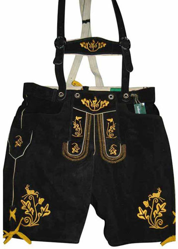 BL-1101 Bavarian Leather Shorts 