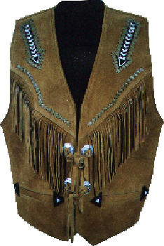BL-1303 Bavarian leather vests 