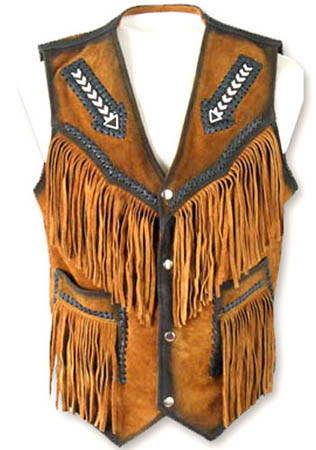 BL-1304 Bavarian leather vests 