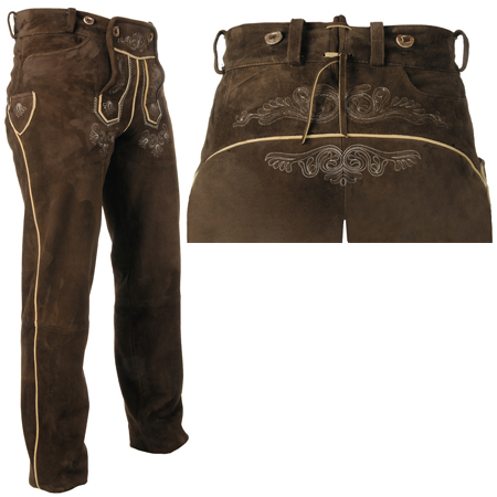 BL-1401 Bavarian leather jeans 