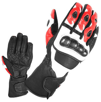 BL-5104 Leather Motorbike Gloves 