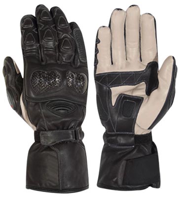 BL-5106 Leather Motorbike Gloves 
